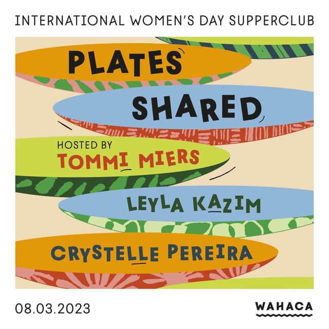 Poster for Plates Shared Supper Club
