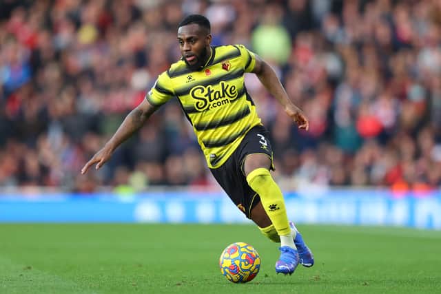Danny Rose in action for Watford last season