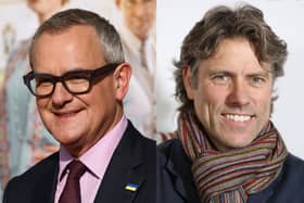 Actor Hugh Bonneville and comedian John Bishop (Getty Images)