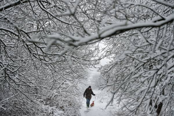 Snow is expected to hit the UK in late March. (Getty Images)