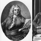 George Friederic Handel and Jimi Hendrix. (Pictures: Hulton Archive/Getty Images/Handel & Hendric in London)