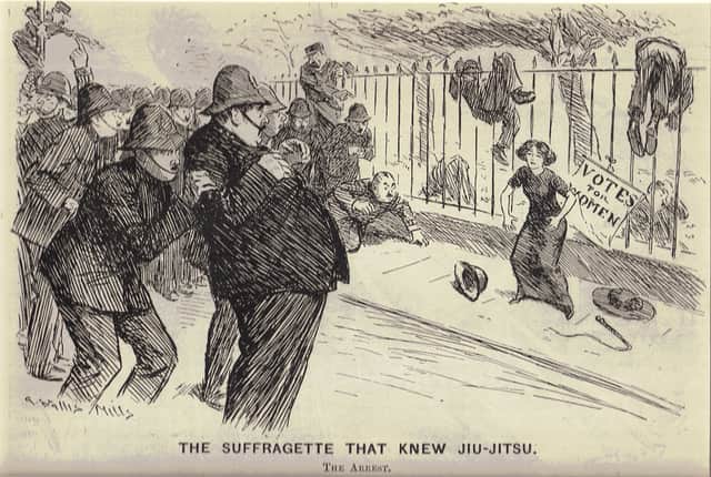 Edith Garrud the ‘Jiu-jitsu Suffragette’. Credit: Archive