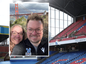 Matt and Audrey will visit London and Selhurst Park on their honeymoon (Image: Getty)