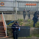 Investigations under way following a shooting at Hackney Central Overground station.