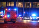  Emergency services arrive  close to the Manchester Arena on May 23, 2017. (Photo by Dave Thompson/Getty Images)