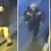 Police want to speak to these three people after an assault in Southwark.