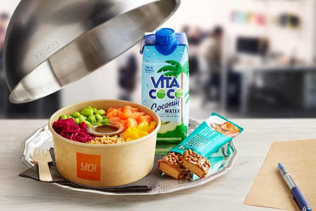 Tesco has launched a new ‘premium’ meal deal with Yo Sushi and Itsu items