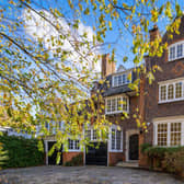The front of the property