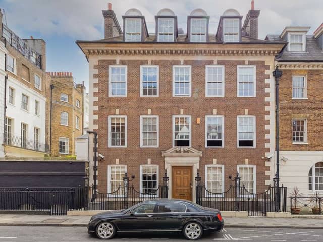 The exterior of the Edwardian property