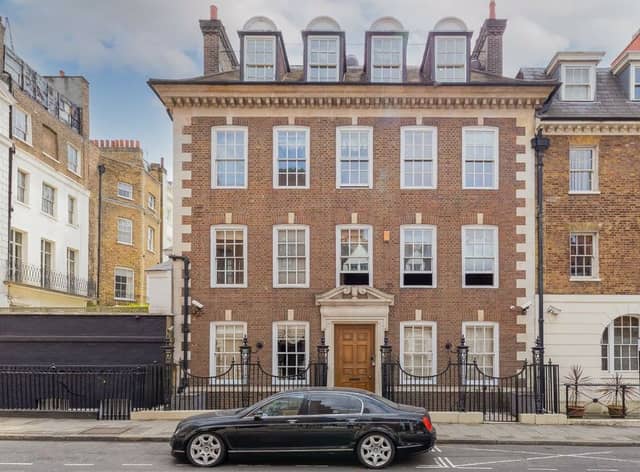 The exterior of the Edwardian property