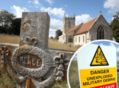 Imber and Tyneham are two villages that were abandoned during World War Two