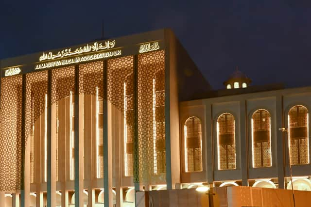 Newly developed Baitul Futuh Mosque Complex in Morden. Credit: Ahmadiyya Muslim Community