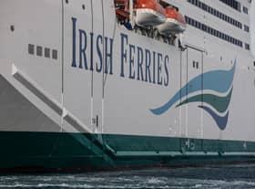A Dover to Calais Irish Ferries passenger vessel carrying almost 200 people was rescued after fire broke out.