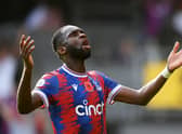 Odsonne Edouard of Crystal Palace scores their side’s first goal which was later disallowed (Photo by Alex Davidson/Getty Images)