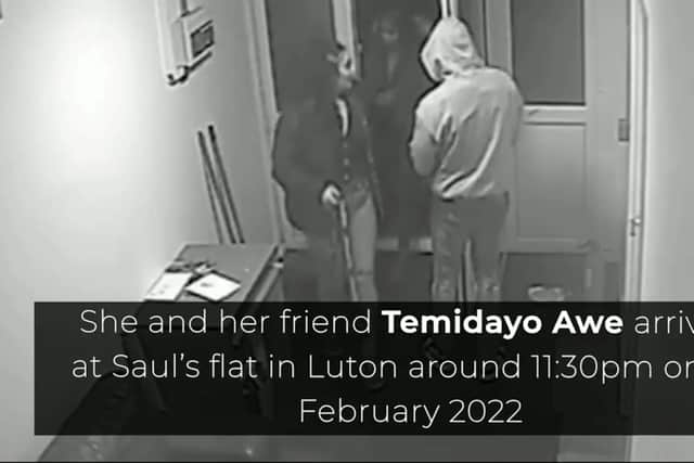 Video grab as two honeytrap killers who seduced and drugged a man who posed on Instagram with fake Rolex watches before calling two men to kill him have been jailed. (Picture: Beds Police/SMNS)
