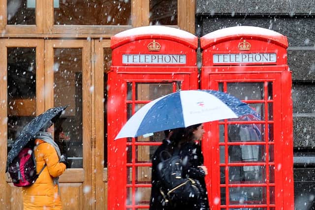 Londoners could expect snow in the capital this week. Credit: Getty Images