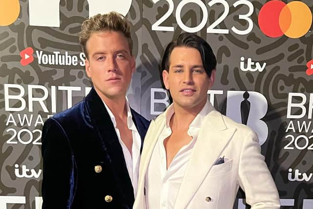 Made in Chelsea’s Ollie Locke and his husband Gareth Locke.  (Photo Credit: Instagram / @ollielockeworld)