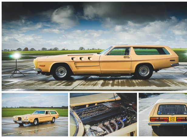The one-off Beast features a Rolls-Royce plane engine under its 10-foot bonnet (Photos: Car & Classic)