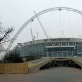 Wembley Stadium, London. (Photo by Mike Pearce/Getty Images)