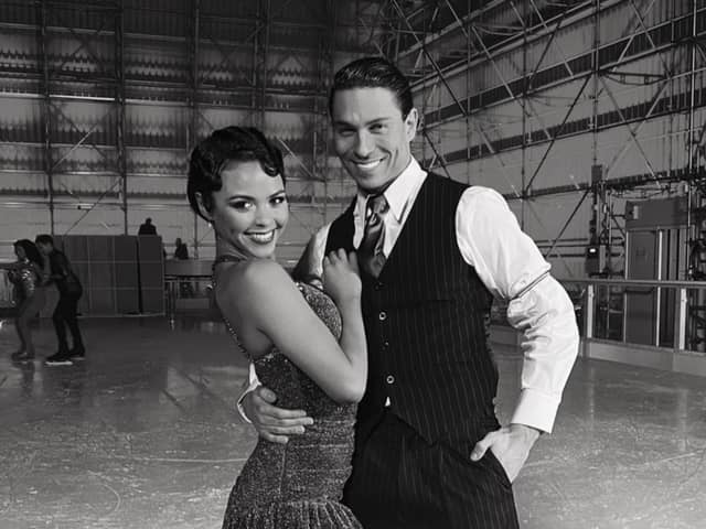 Vanessa Bauer has shared a sweet tribute to Joey Essex ahead of the final episode of Dancing on Ice (@vanessabauer_skates - Instagram)