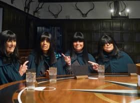 Mary Berry, Claudia Winkleman, Dawn French and Jennifer Saunders in The Traitors Comic Relief sketch