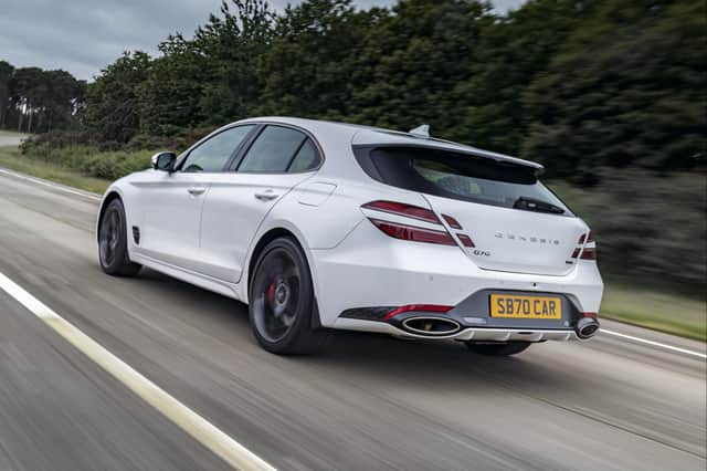 The Shooting Brake’s design stands out among traditional German rivals (Photo: Genesis)