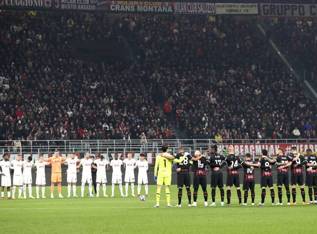 AC Milan travel to the Tottenham Hotspur Stadium tonight (Image: Getty Images)