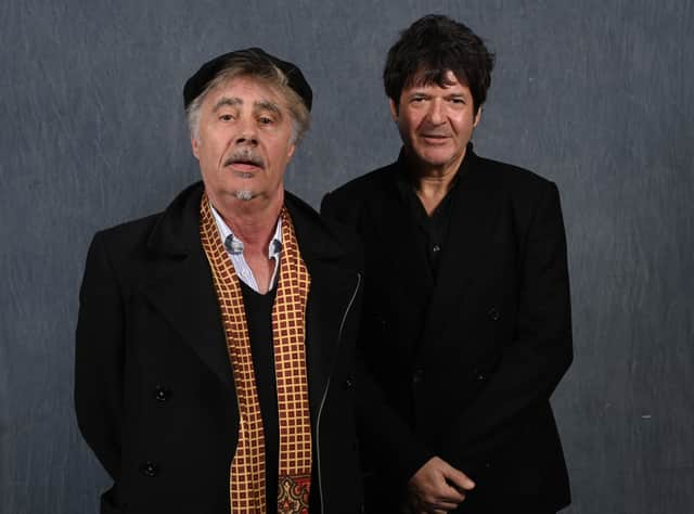 Glen Matlock and Clem Burke at the Dog Day Afternoon launch event at The 100 Club. (Picture: Dave J Hogan)