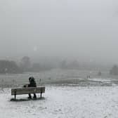 A snowy Hampstead Heath in 2021.