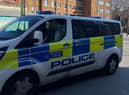 A Met Police vehicle.