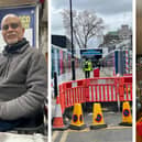 Harish Patel and Sultan Choudhary are two of the traders who have seen their businesses struggle since work began on HS2.