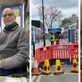 Harish Patel and Sultan Choudhary are two of the traders who have seen their businesses struggle since work began on HS2.