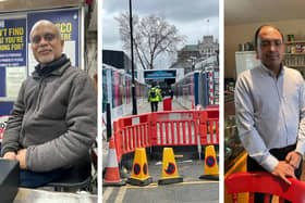 Harish Patel and Sultan Choudhary are two of the traders who have seen their businesses struggle since work began on HS2.