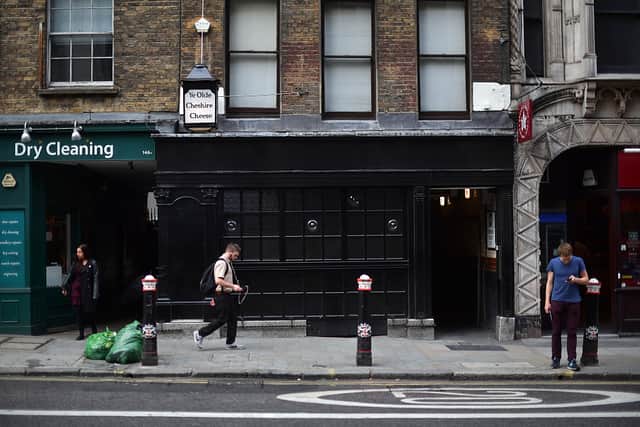 Ye Olde Cheshire Cheese pub in Fleet Street. (Picture: Photo by Carl Court/Getty Images)