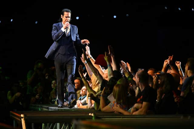Nick Cave and the Bad Seeds on stage at Rock en Seine festival in France. (Picture: Anna Kurth/AFP via Getty Images)