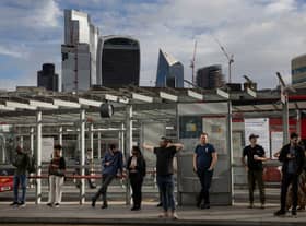 Members of the public waiting for buses from London Bridge station during a strike in August. (Picture: Dan Kitwood/Getty Images)