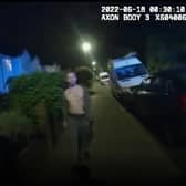 James Boyle sprayed ammonia into the face of a Met officer before threatening him with a gun.