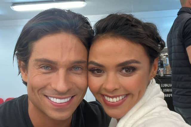 Joey Essex has gushed over skating partner Vanessa Bauer during the final of Dancing on Ice (@joeyessex - Instagram)