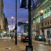 Oxford Street in central London.