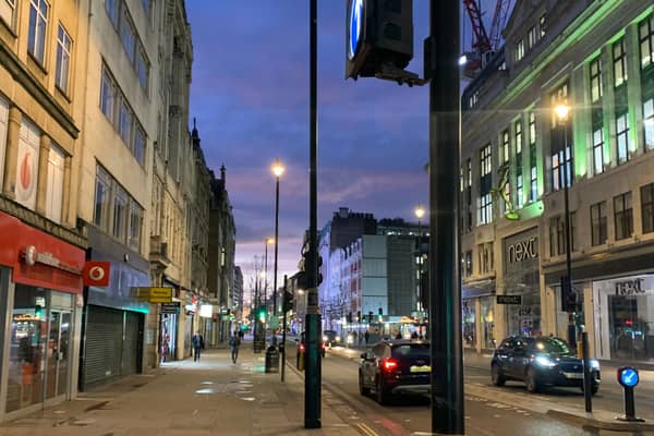 Oxford Street in central London.