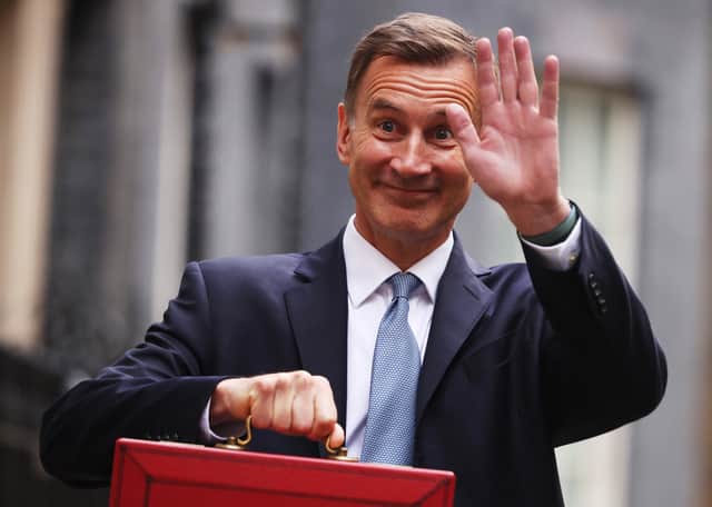 Chancellor Jeremy Hunt addressed the House of Commons with his Spring Budget 2023 on Wednesday - Credit: Getty Images