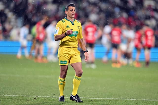 Referee Nic Berry will be in charge of the France v Wales Six Nations game today at the Stade De France in Paris