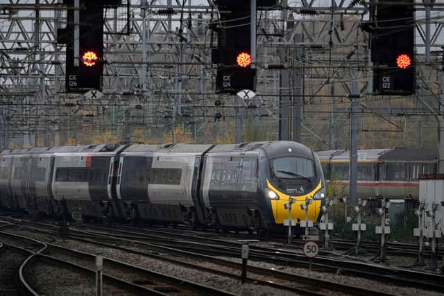 An Avanti  West Coast mainline train. (Photo by Christopher Furlong/Getty Images)