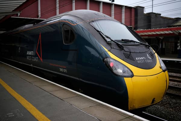 An Avanti West Coast train. (Photo by Christopher Furlong/Getty Images)