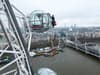 The London Eye gets a spruce-up for the first day of spring