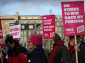 University staff go on strike today with more on the way as pay and pension dispute rages on (Photo by Martin Pope/Getty Images)