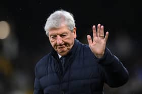 Former Fulham manager Roy Hodgson looks on prior to the Premier League match  (Photo by Justin Setterfield/Getty Images)