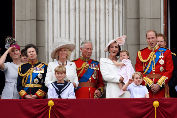 The royal family 