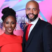 Alexandra Burke and Darren Randolph (Getty Images)