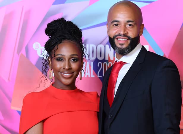 Alexandra Burke and Darren Randolph (Getty Images)